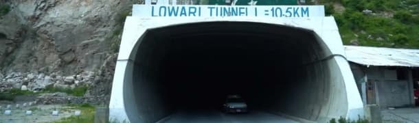 By Road via Lowari Tunnel​